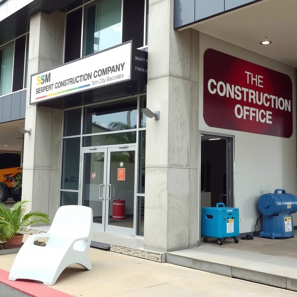 HardBuild Construction office at SM City Bacolod